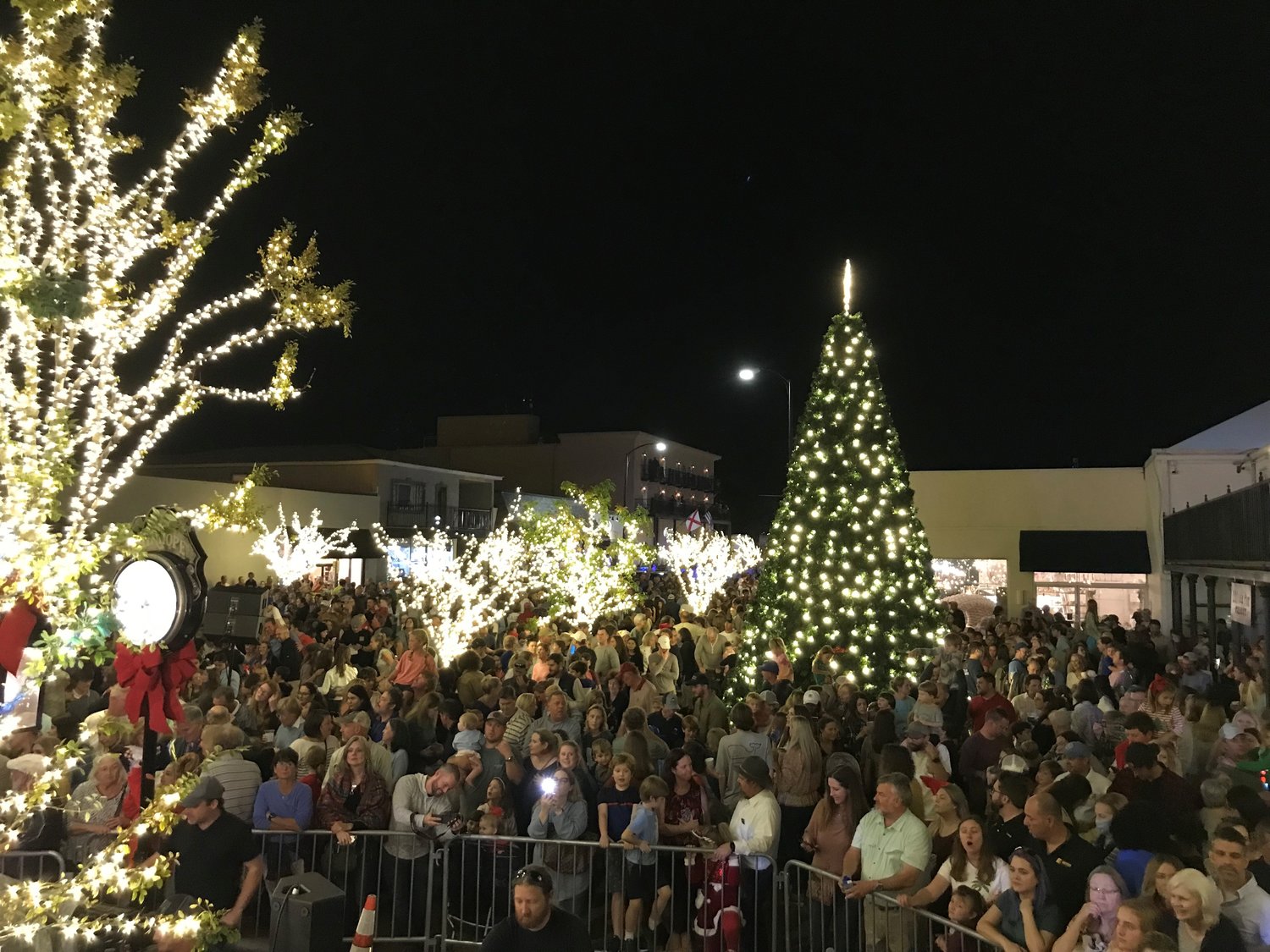 Fairhope celebrates lighting of downtown trees Gulf Coast Media